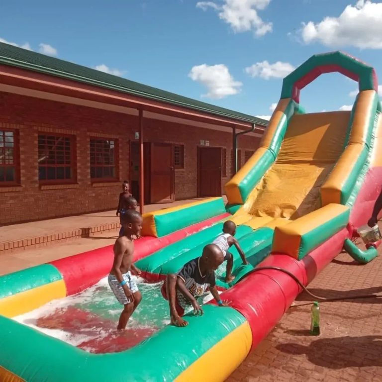 Giant water slide