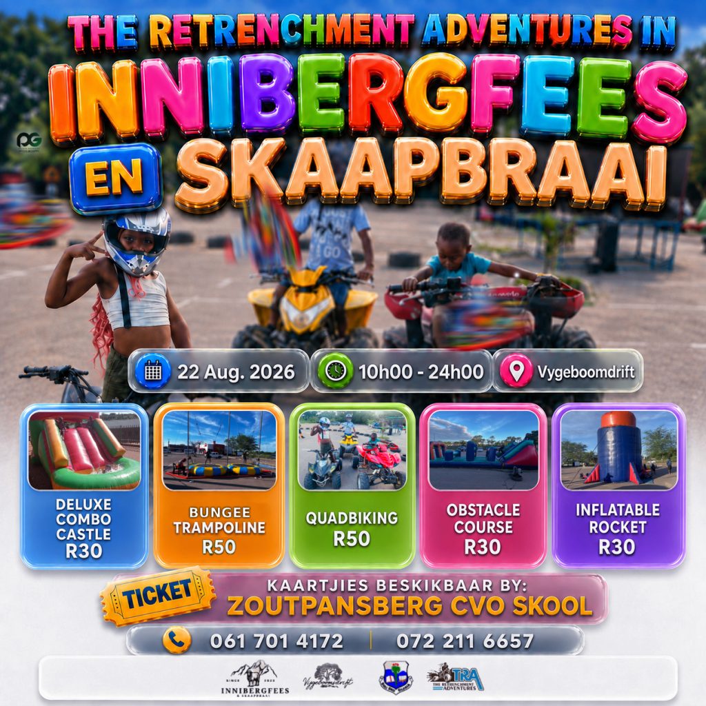 The Retrenchment Adventures in Innibergfees en Skaapbraai